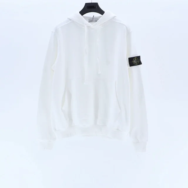 Stone Island Hoodies & Sweatshirts Crewneck sweatshirt with compass sleeve badge product detail image 43