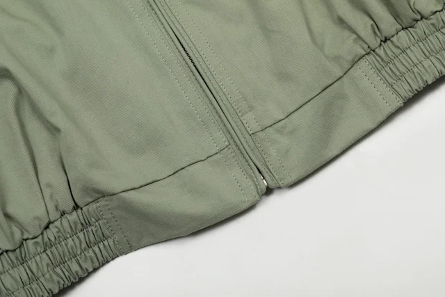 Polo Ralph Lauren Jackets Zip-Front Jacket with Corduroy Collar and Plaid Lining product detail image 9