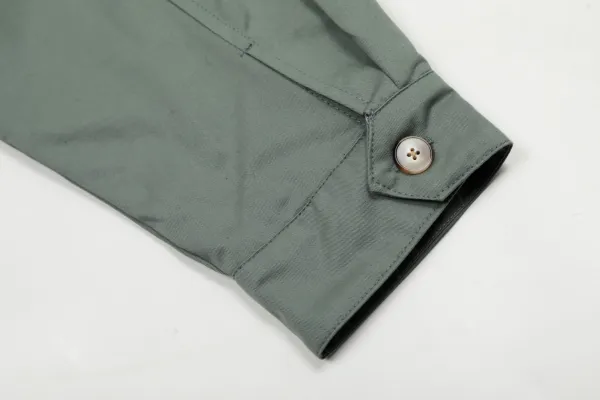 Polo Ralph Lauren Windbreaker Navy with Corduroy Collar Jacket - 35