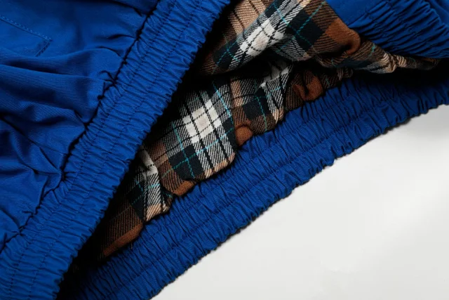Polo Ralph Lauren Jackets Zip-Front Jacket with Corduroy Collar and Plaid Lining product detail image 42