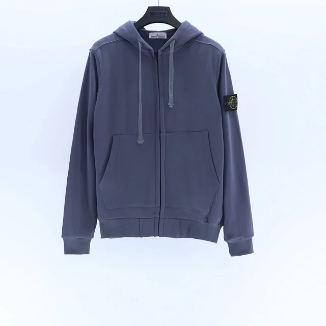Stone Island Hoodies & Sweatshirts Crewneck sweatshirt with compass sleeve badge product detail image 19