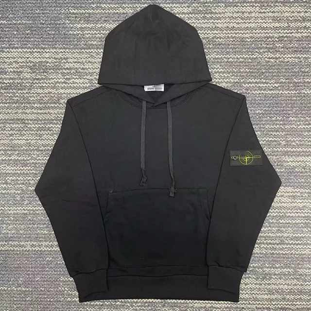 Stone Island Hoodies & Sweatshirts Crewneck sweatshirt with compass sleeve badge product detail image 44