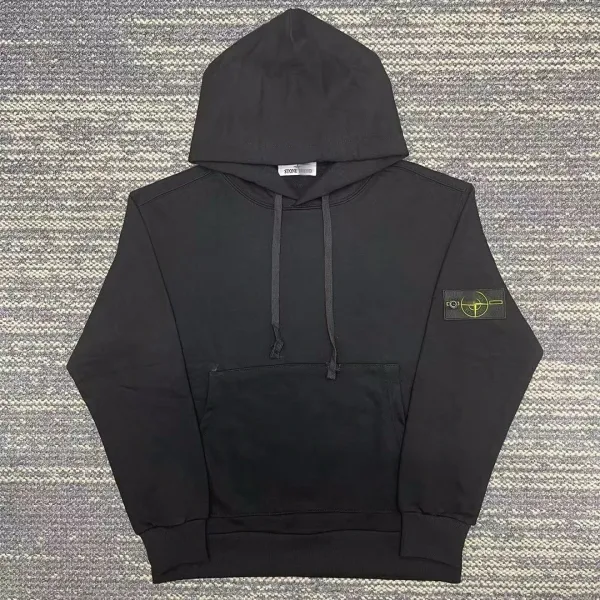 Stone Island Zip-Up Hoodie Dusty Rose Hoodie - 45