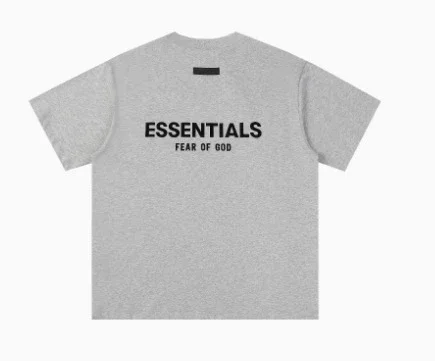 Front and back letter flocking summer trendy casual men's and women's short-sleeved shorts suit
