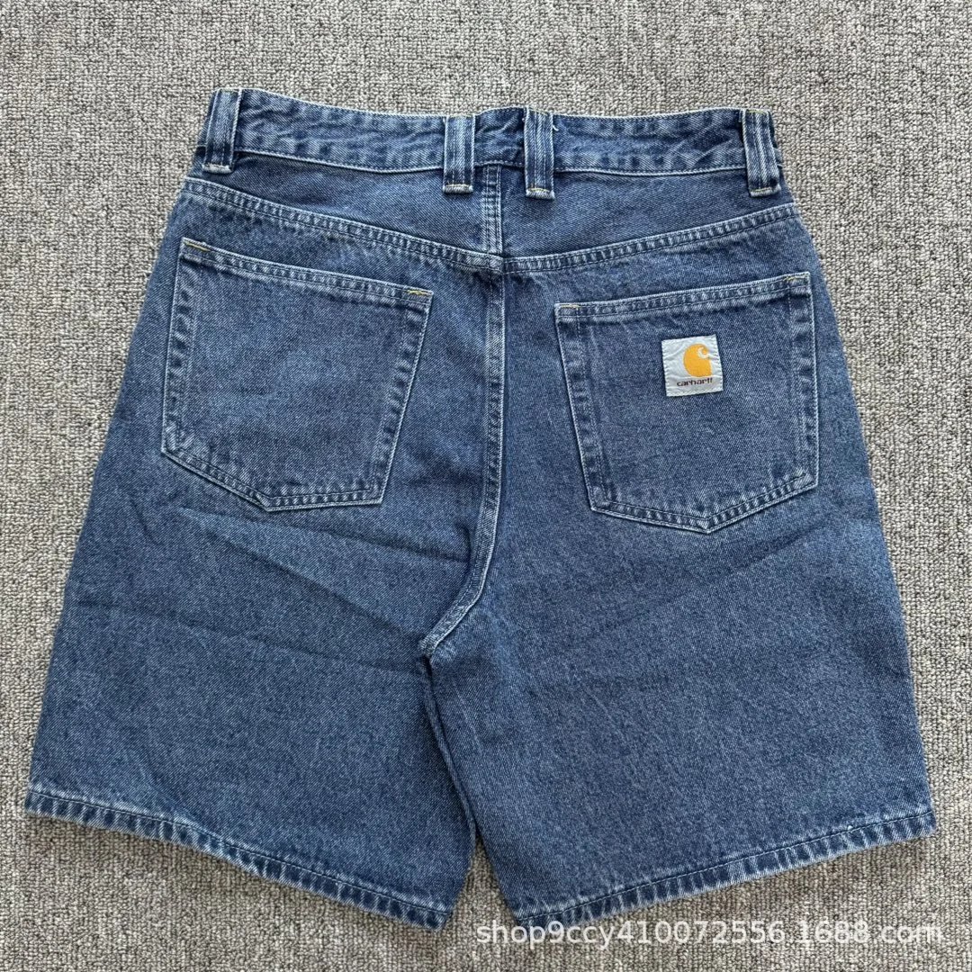Vintage Washed Denim Shorts photo 6