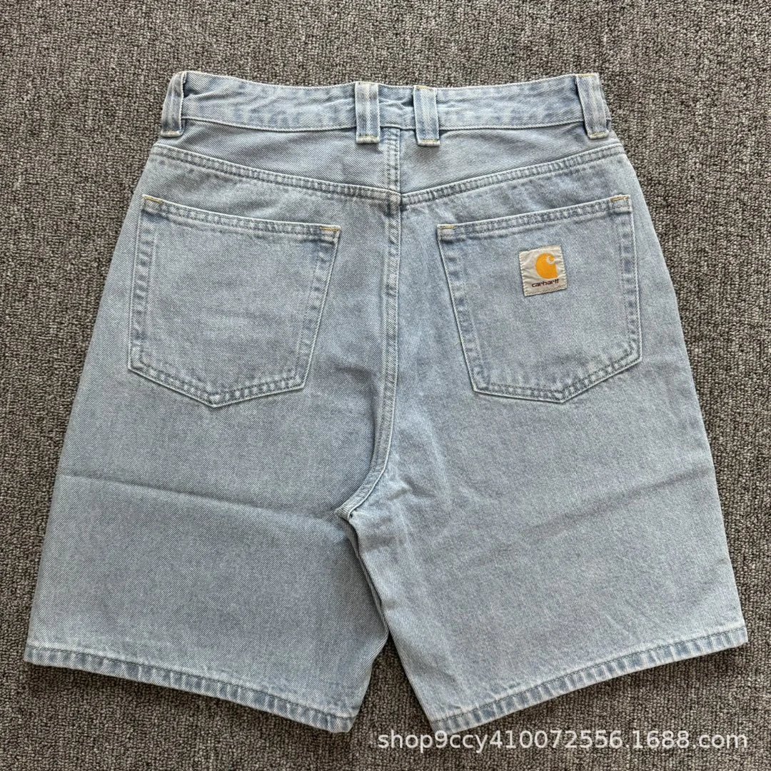 Vintage Washed Denim Shorts photo 7