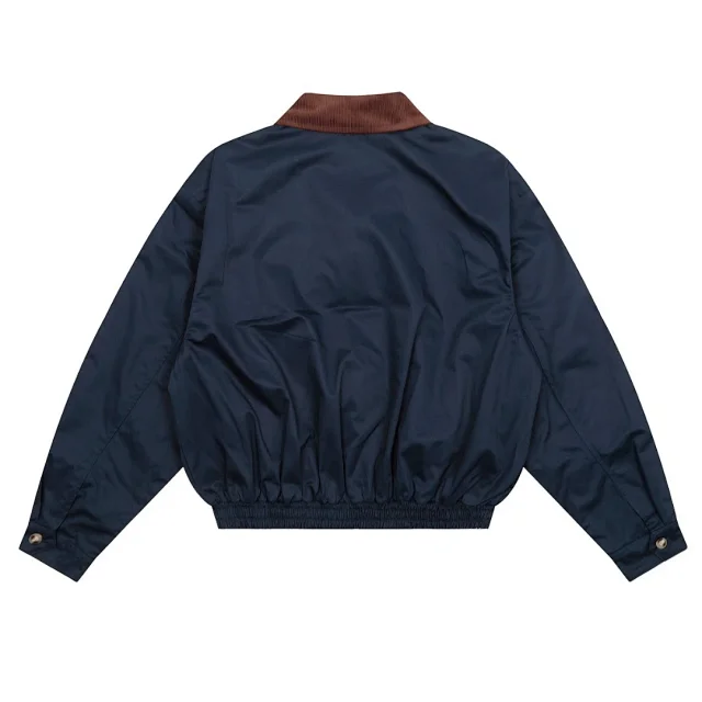 Polo Ralph Lauren Jackets Zip-Front Jacket with Corduroy Collar and Plaid Lining product detail image 14