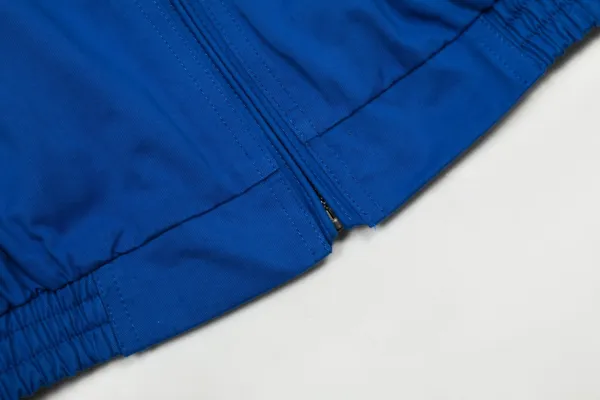 Polo Ralph Lauren Windbreaker Navy with Corduroy Collar Jacket - 44
