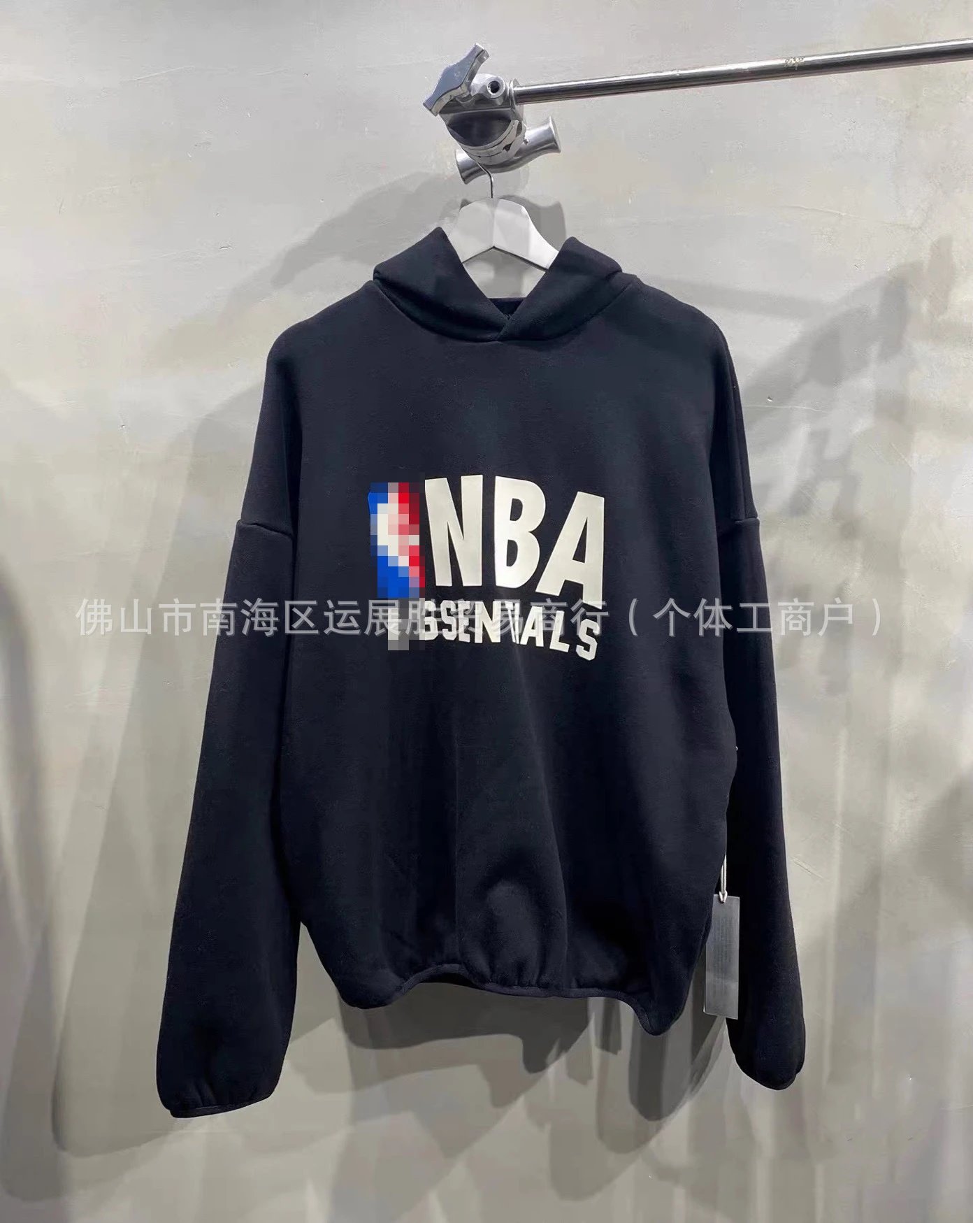 NBA Essentials Logo Sweatpants Light Gray - 7