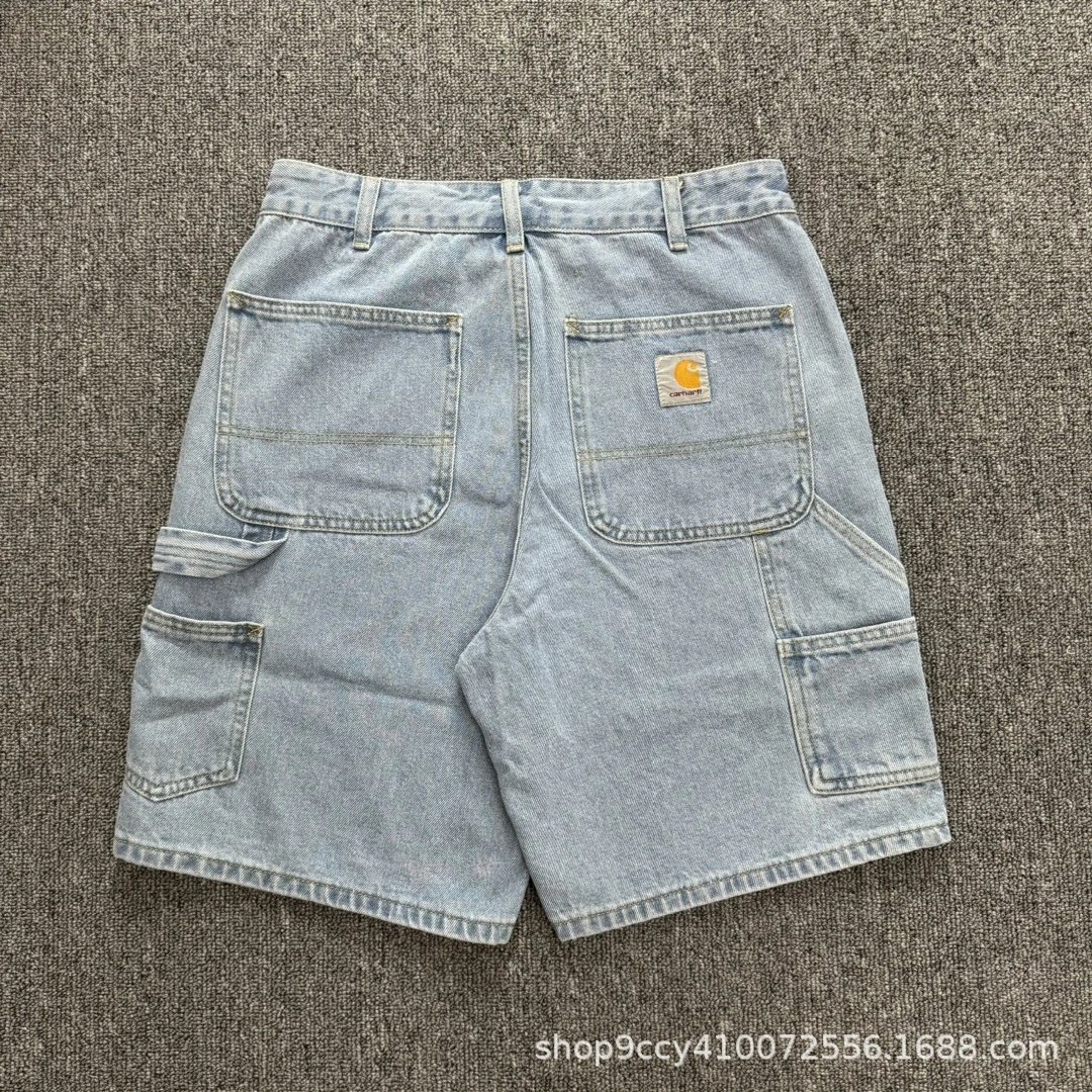Vintage Washed Denim Shorts photo 4