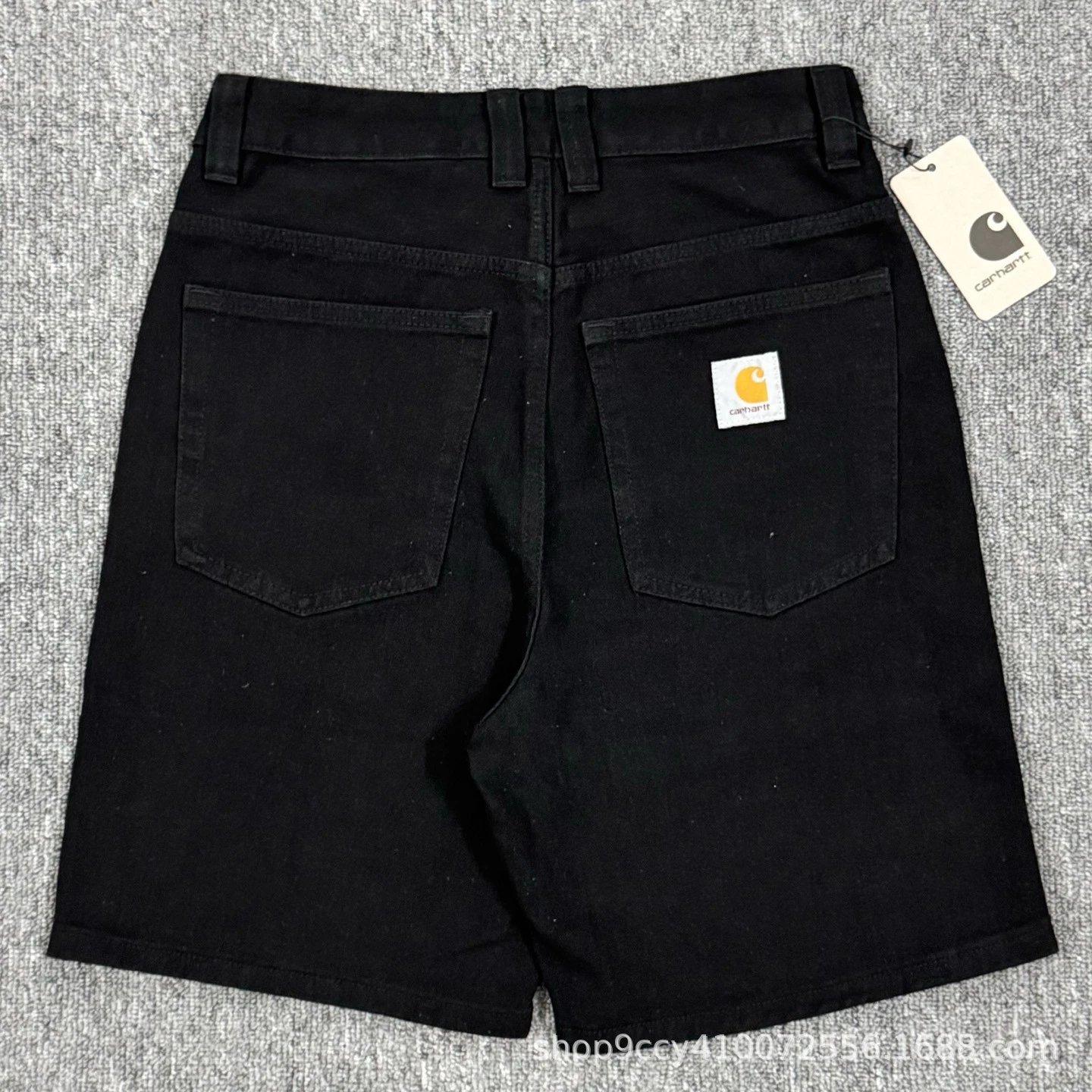 Vintage Washed Denim Shorts photo 5