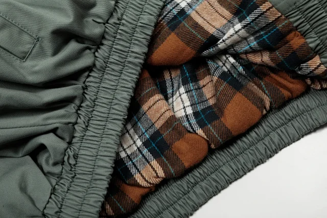 Polo Ralph Lauren Jackets Zip-Front Jacket with Corduroy Collar and Plaid Lining product detail image 32