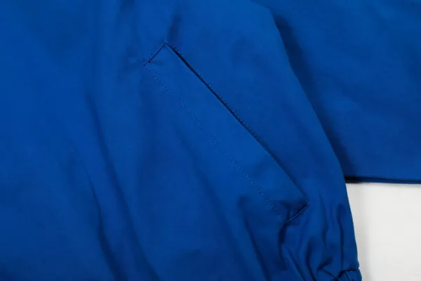 Polo Ralph Lauren Windbreaker Navy with Corduroy Collar Jacket - 42