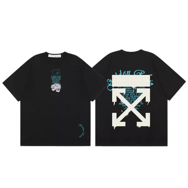 Off-White Arrow Print T-Shirt White - 16