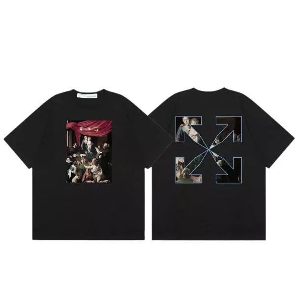 Off-White Arrow Print T-Shirt White - 15