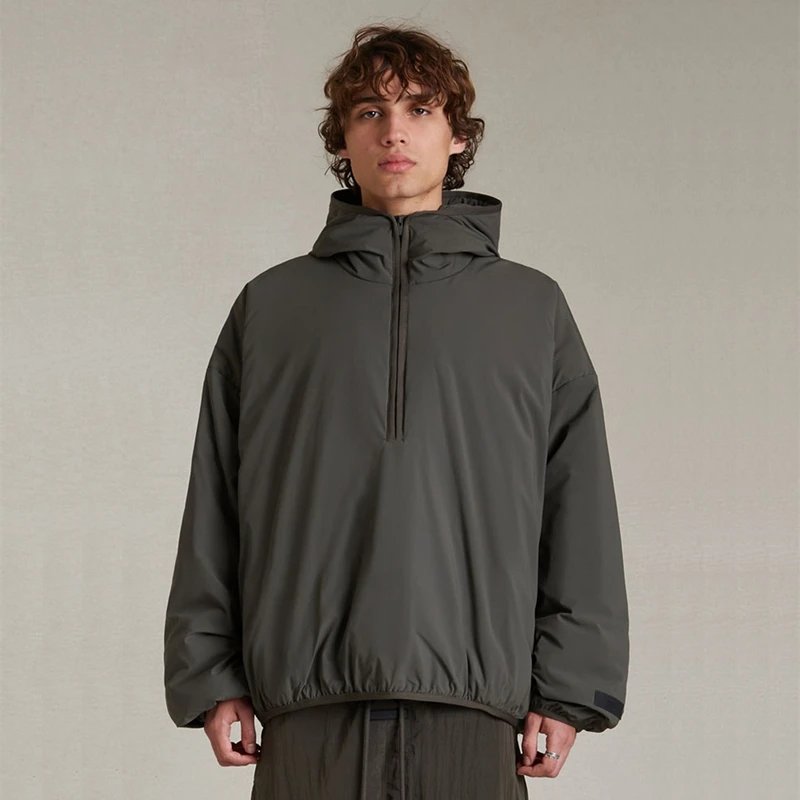 Unbranded Hooded Half-Zip Jack