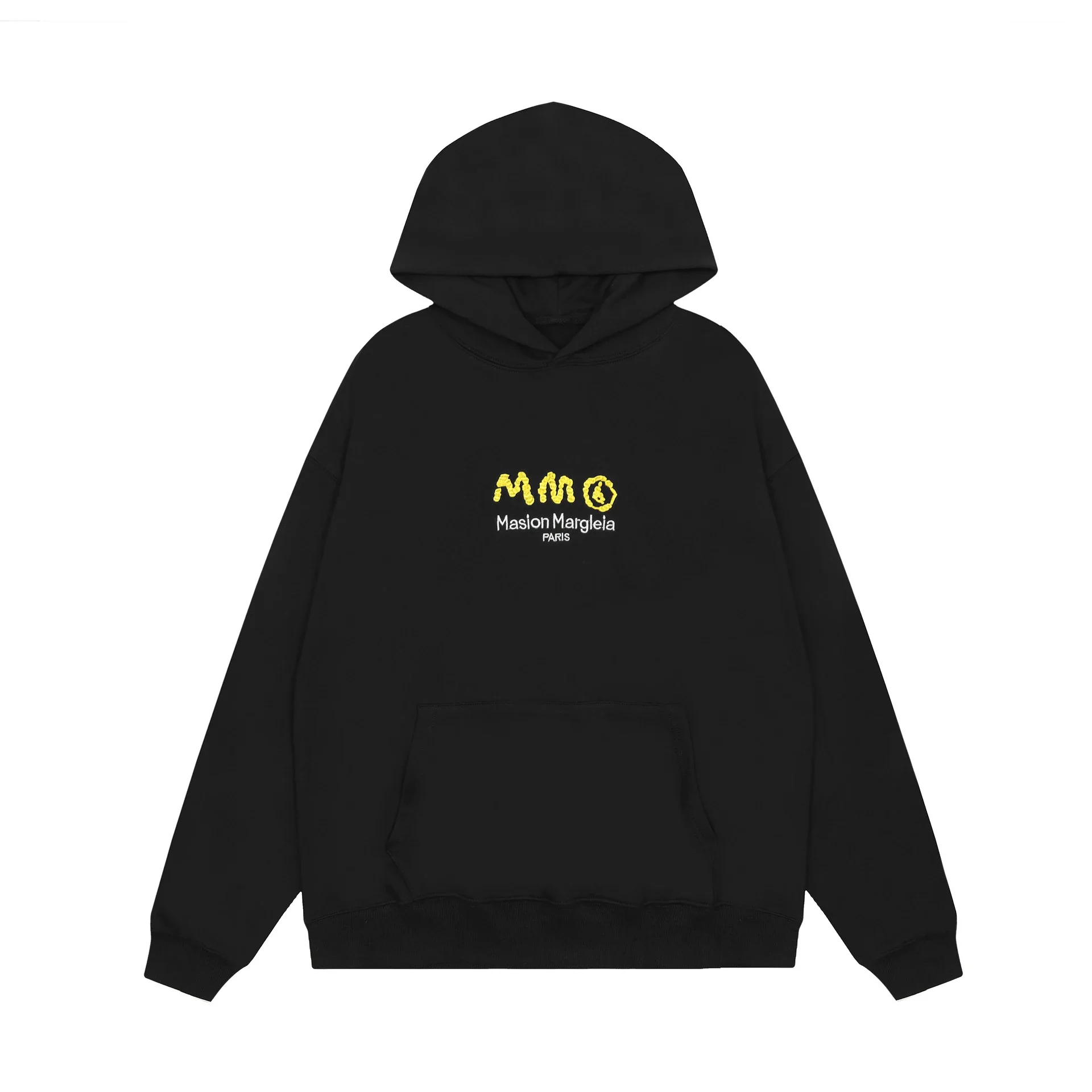 MM6 Autumn and Winter Loose Jacket Casual Hooded Sweatshirt Trendy Print