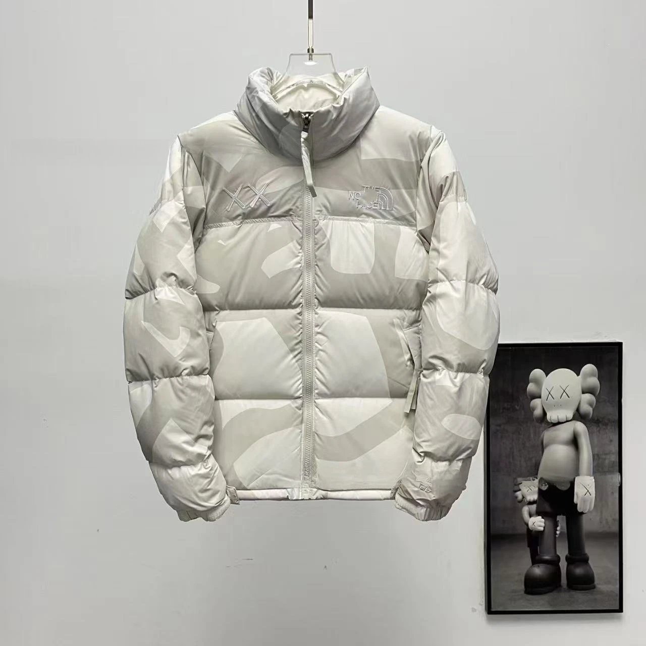 1996 Collab 700 Fill Embroidered Puffer Jacket photo 5