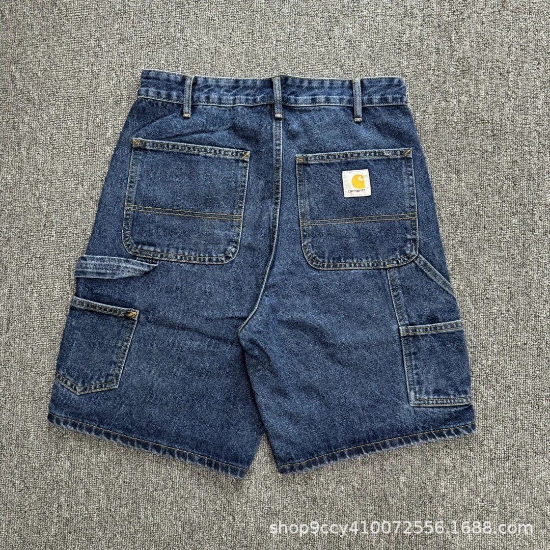 Vintage Washed Denim Shorts photo 3