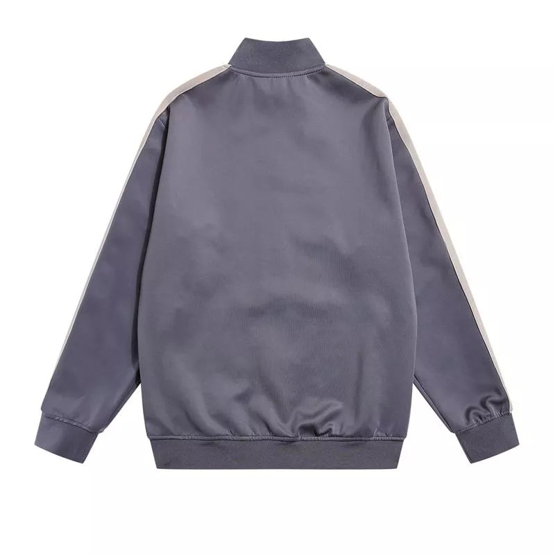 Palm Angels Track Jacket White Beige Stripe Outerwear - 8