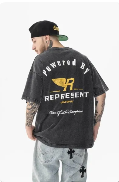Represent Powered By T-Shirt White - 2