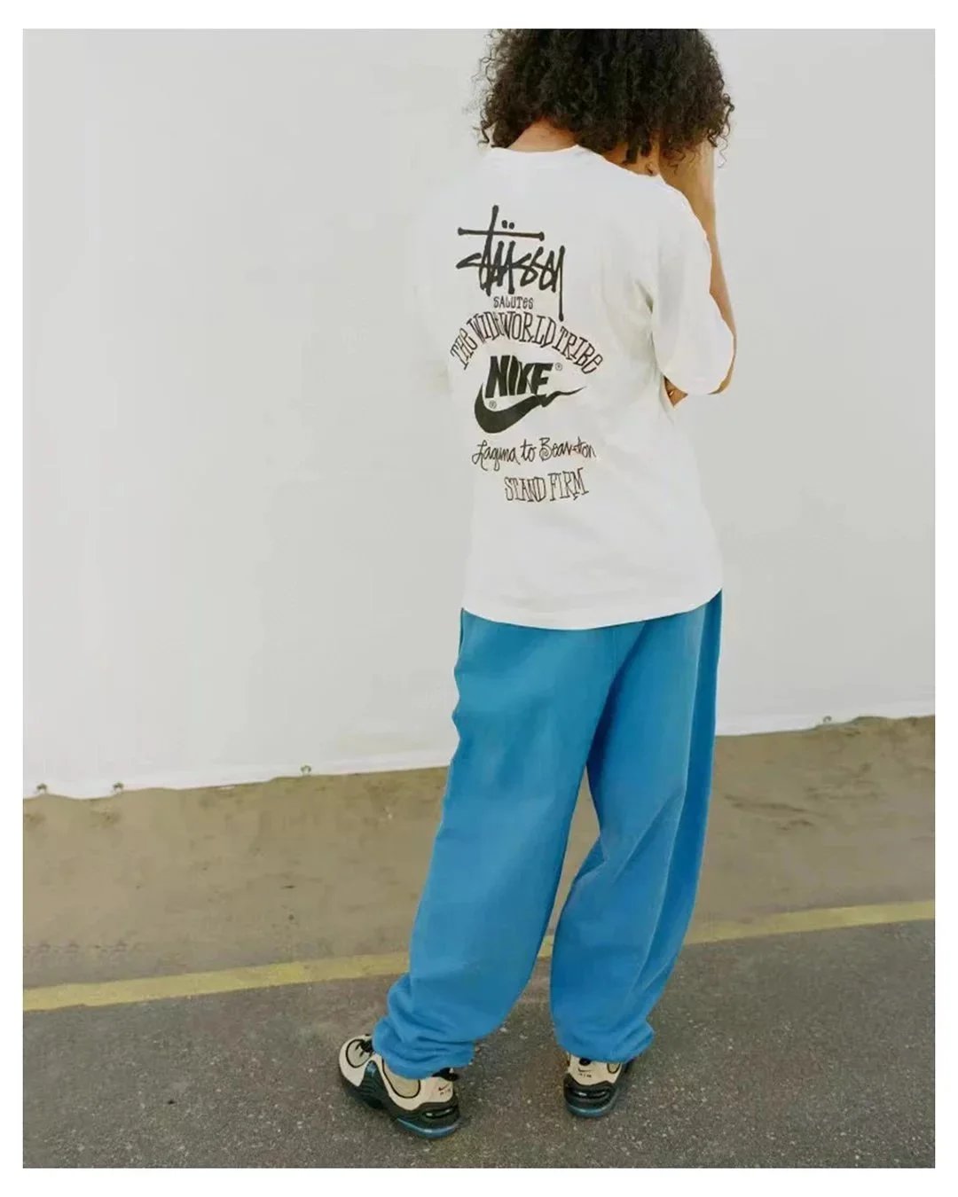 Stussy Graffiti Swoosh T-Shirt photo 6