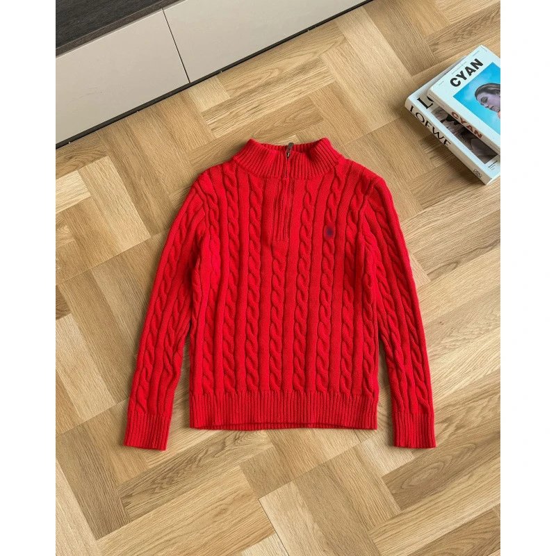 Half-Zip Twisted Knit Sweater photo 8