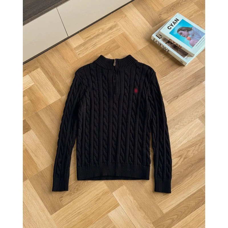 Half-Zip Twisted Knit Sweater photo 3