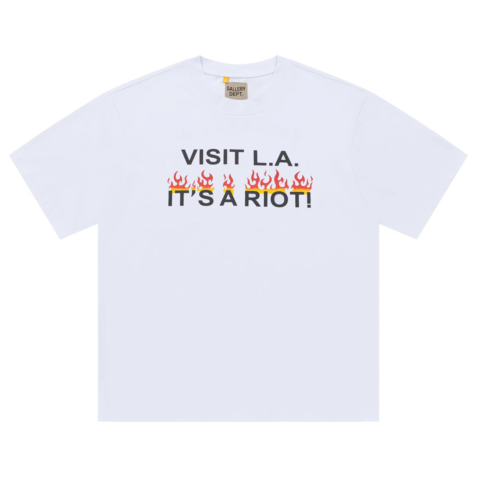 Vintage Washed Portrait Print Short-Sleeve Couple T-Shirt photo 5