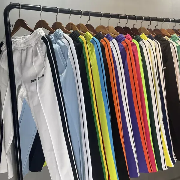 Palm Angels Track Jacket Light Blue Outerwear - 31