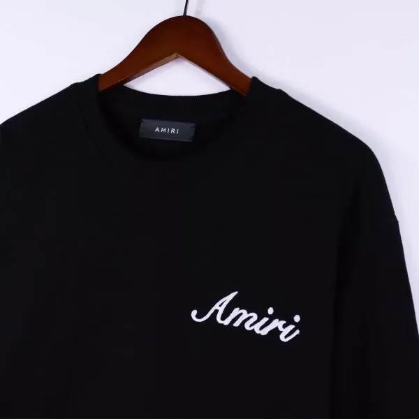 Amiri Palm Tree 22 Graphic Hoodie Black - 11