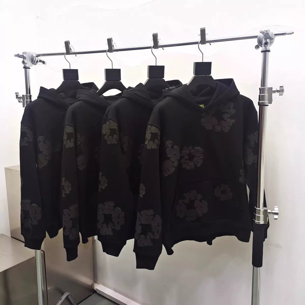 Foam Logo Black Hoodie Set photo 8