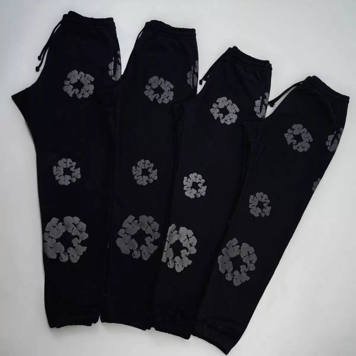 Foam Logo Black Hoodie Set photo 3