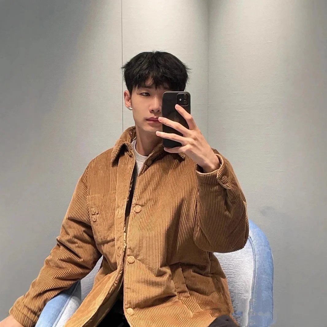 Corduroy Puffer Jacket