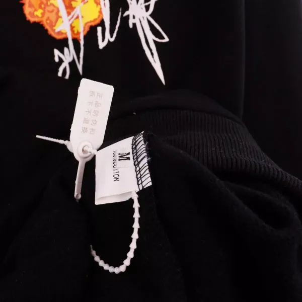 Off-White x Denim Tears Floral Heart Hoodie White - 10