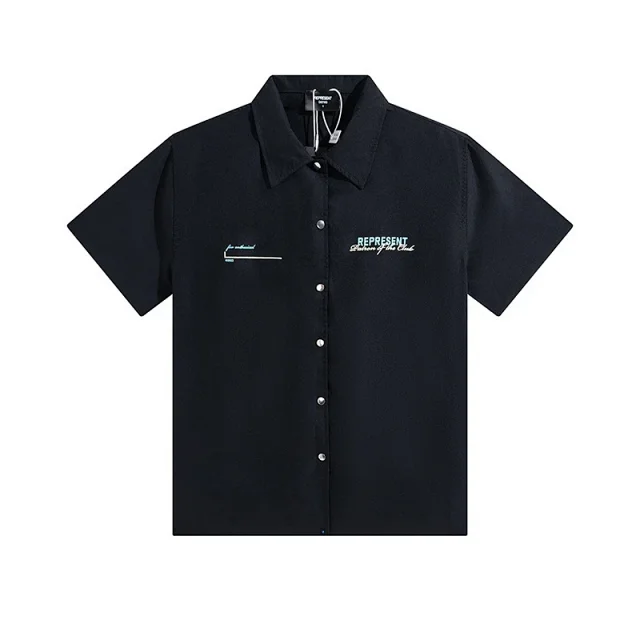 Represent Short-Sleeve Logo Shirt and Shorts product detail image 9