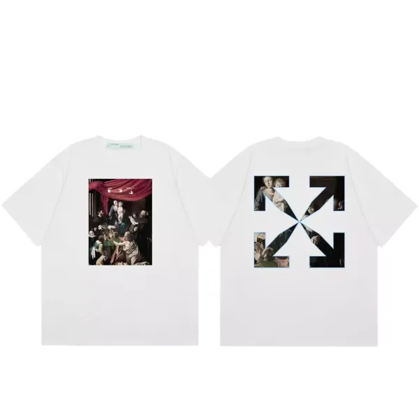 Off-White Caravaggio Print T-Shirt White - 1
