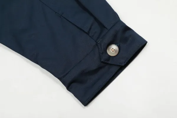 Polo Ralph Lauren Windbreaker Navy with Corduroy Collar Jacket - 24