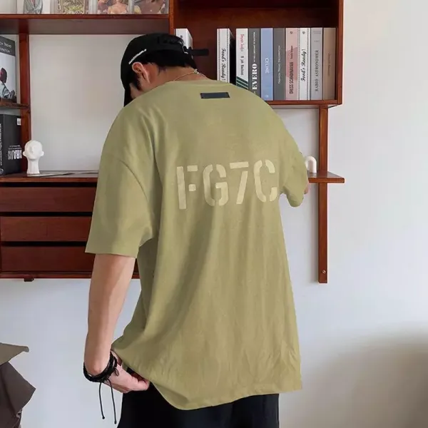 Fear of God Essentials FG7C Black Oversized T-Shirt - 6
