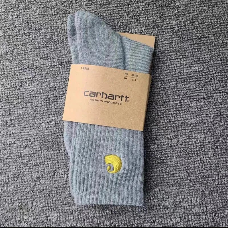 Towel Bottom Gold Label Embroidered Skateboard Socks photo 4