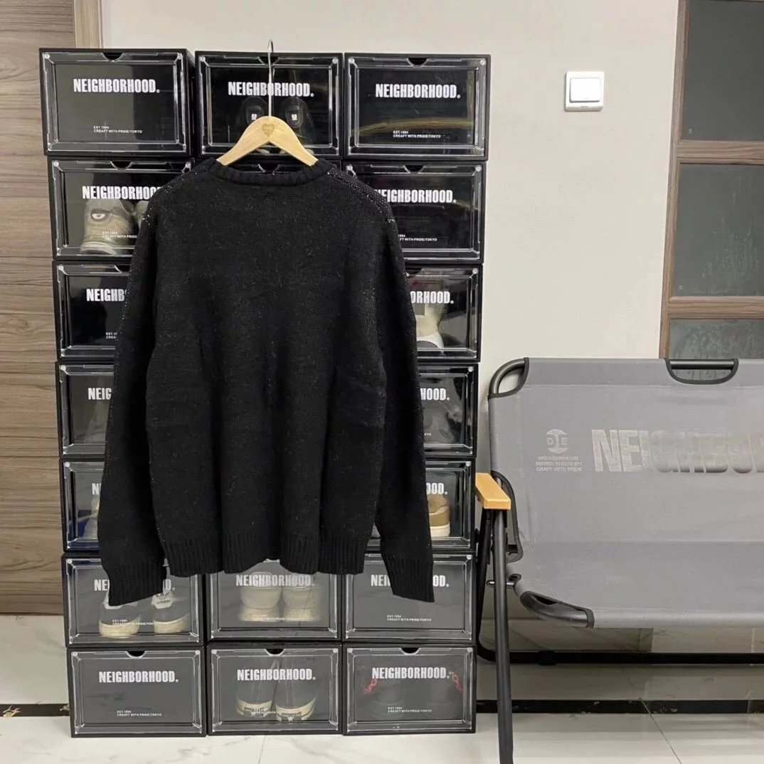 Stussy Dice Wool Crew Neck Sweater photo 5