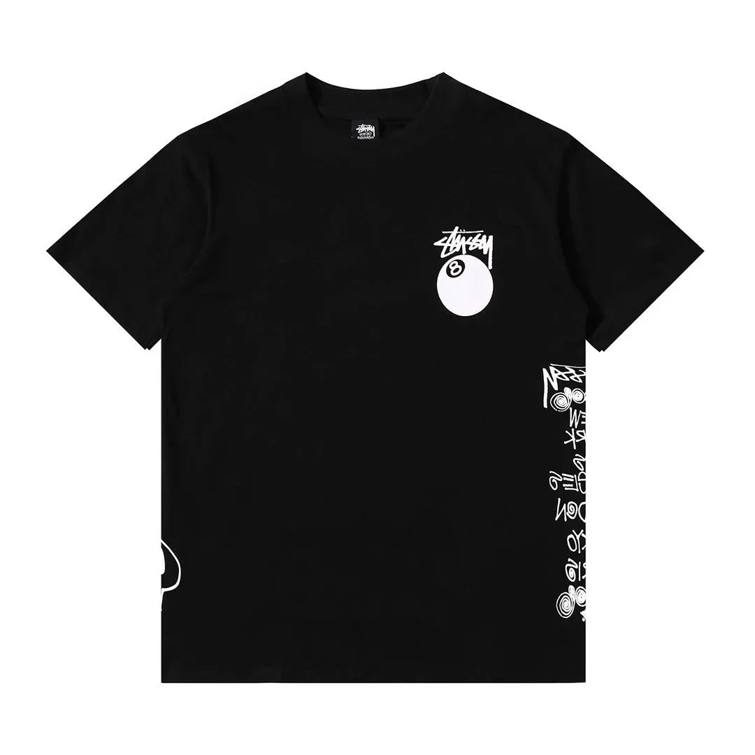 Stussy 8 Ball Painted Letter T-Shirt photo 5