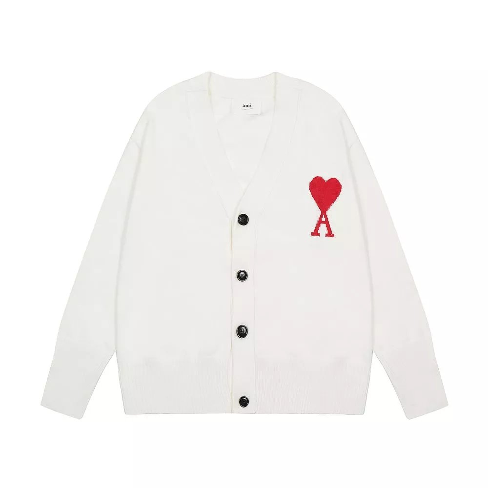 Heart Jacquard Knit Cardigan photo 2