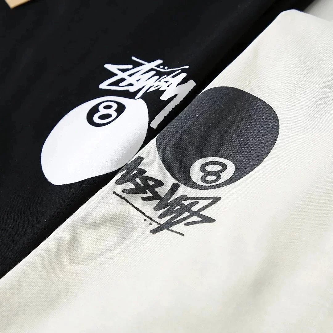 Stussy 8 Ball Painted Letter T-Shirt photo 6