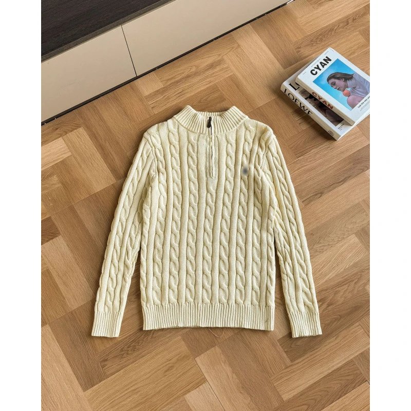 Half-Zip Twisted Knit Sweater photo 2