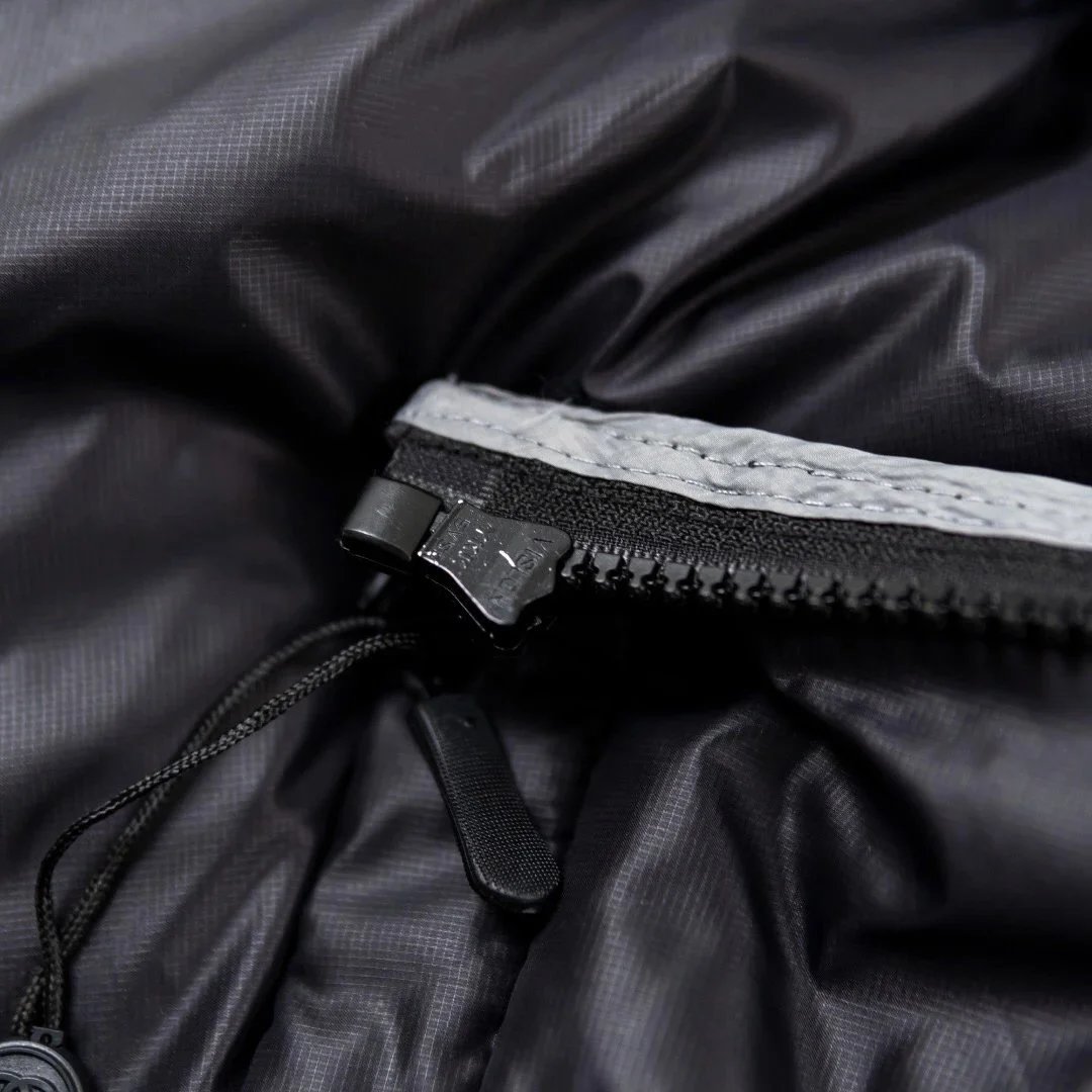 White Duck Down Hoodie Puffer photo 7