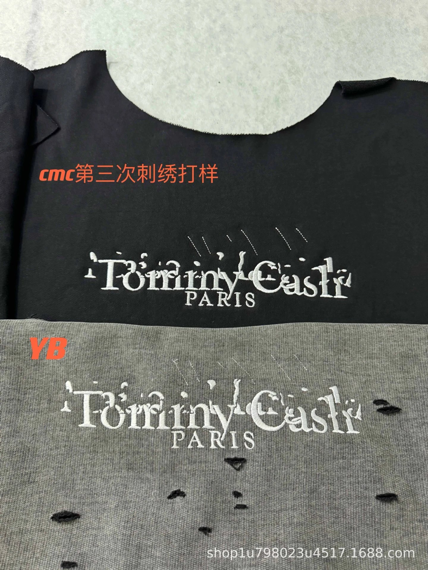 Distressed Hoodie with Holes photo 4