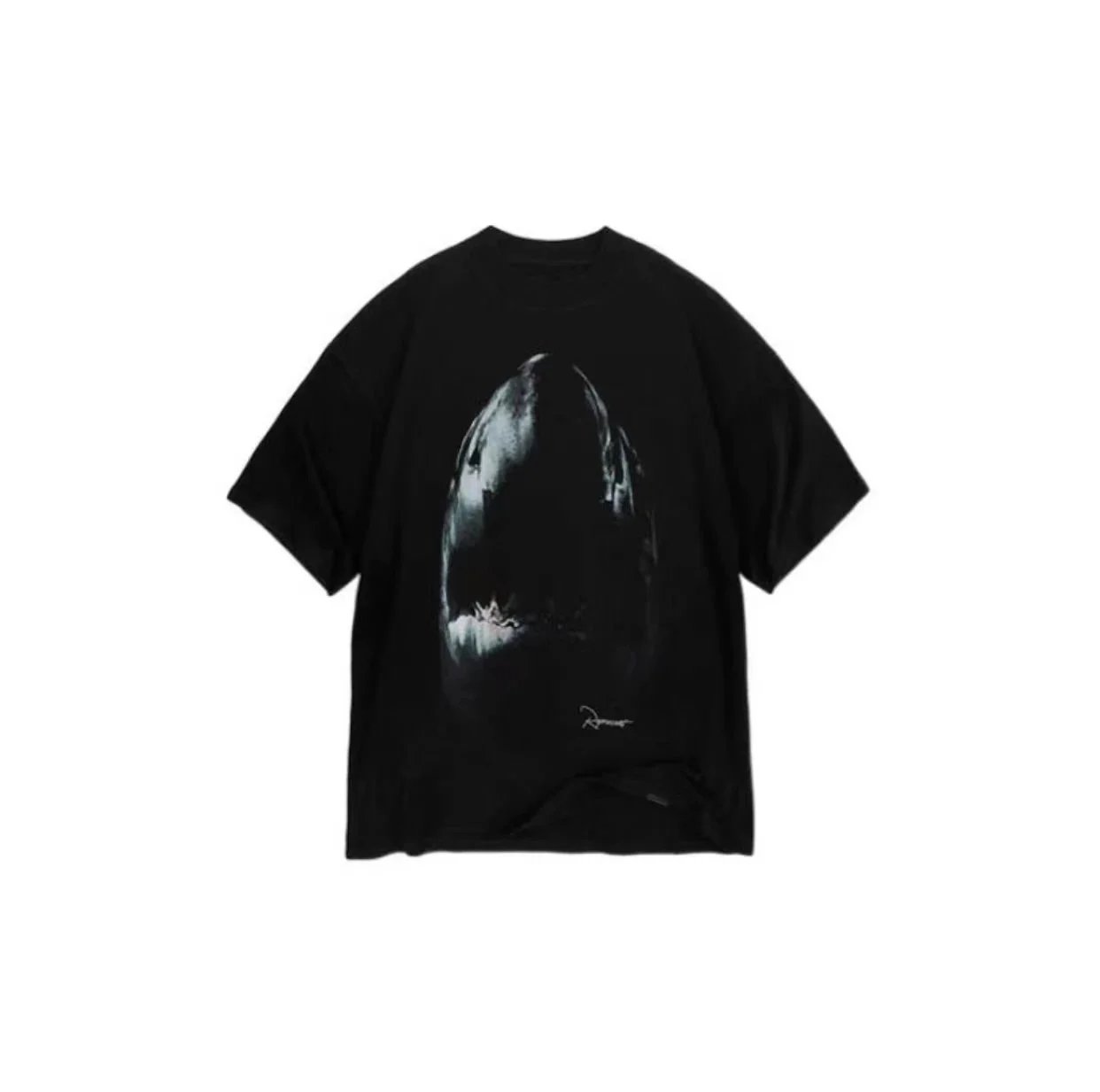 Doberman Print Distressed T-Shirt photo 5
