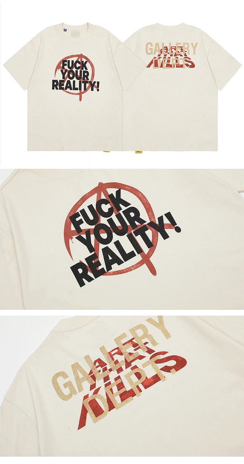 Design Josue Thomas x Art On Display Yesterday Was Tomorrow Beige T-Shirt T-Shirts product detail 13 in Litbuy spreadsheet finds