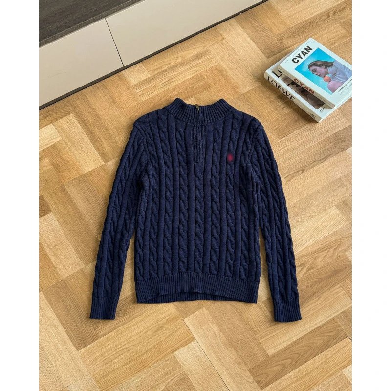 Half-Zip Twisted Knit Sweater photo 4